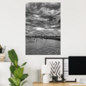 Melbourne skyline uit St. Kilda Poster (Thuiskantoor)