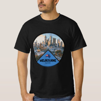 Melbourne stad Australië landschap T-shirt
