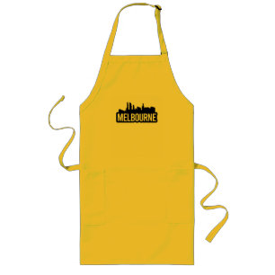 Melbourne stad Australië Victoria skyline souvenir Lang Schort