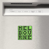 Melbourne, stad in Australië Magneet (Insitu (Vaatwasser))
