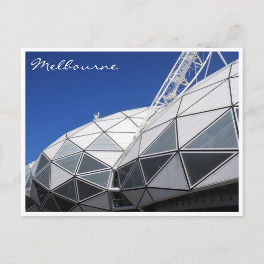 melbourne-stadion briefkaart (Voorkant)