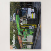 Melbourne: stadstram, Victoria, Australië Legpuzzel (Verticaal)