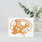 Melbourne Stamp Briefkaart (Staand voorkant)