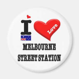 MELBOURNE STREET STATION - I Love Magneet