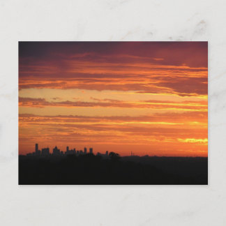 Melbourne Sunset Briefkaart