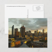 Melbourne Sunset Briefkaart (Voorkant / Achterkant)