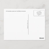 Melbourne Sunset Briefkaart (Achterkant)