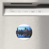 Melbourne Sunset Skyline Magneet (Insitu (Vaatwasser))