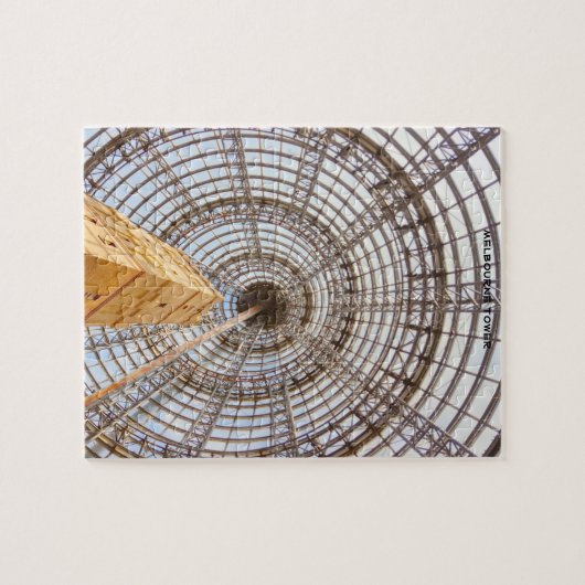 Melbourne Tower Australië Legpuzzel (Horizontaal)