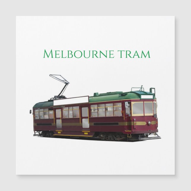 Melbourne tram (Voorkant)
