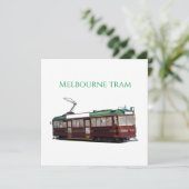 Melbourne tram kaart (Staand voorkant)
