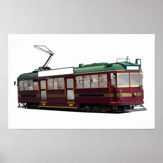Melbourne tram poster (Voorkant)