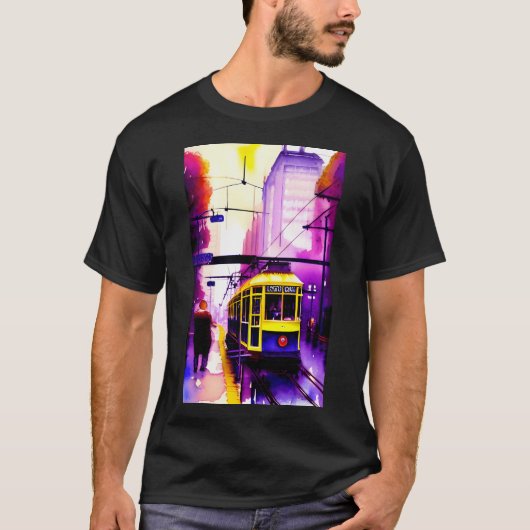 Melbourne Tram T-shirt (Voorkant)