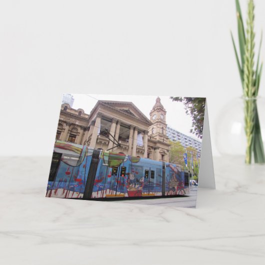 melbourne tramzaal kaart (Voorkant)