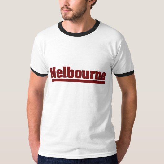 Melbourne tshirt (Voorkant)