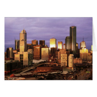 Melbourne Victoria Australia City skylincards