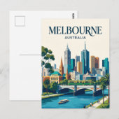 Melbourne, Victoria, Australië Australië Briefkaart (Voorkant / Achterkant)