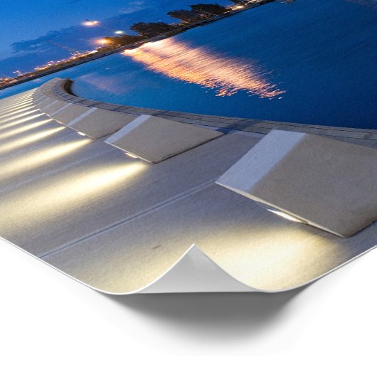 Melbourne, Victoria, Australië Poster (Hoek)