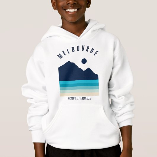 Melbourne Victoria Australië Retro Vintage Strand (Voorkant)