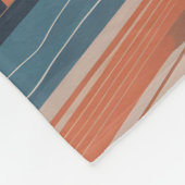 Melbourne vintage poster fleece deken (Hoek)