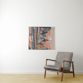 Melbourne vintage poster wandkleed (In Situ (horizontaal))