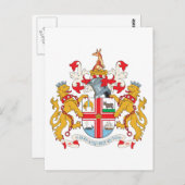 Melbourne-wapenstilstand Briefkaart (Voorkant / Achterkant)