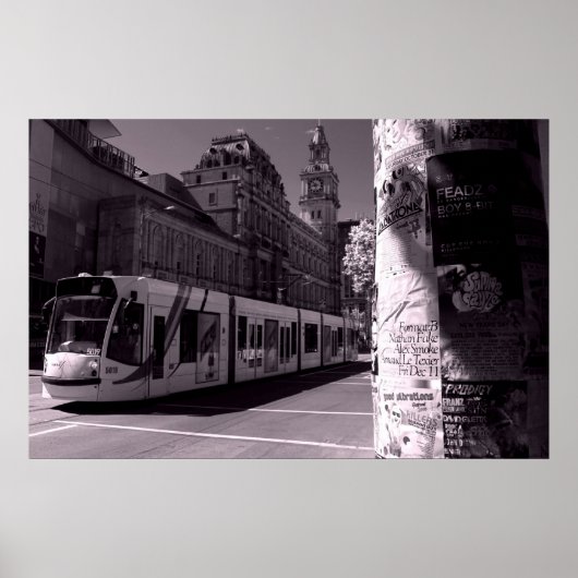 MelbourneTram Poster (Voorkant)