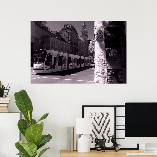 MelbourneTram Poster (Thuiskantoor)