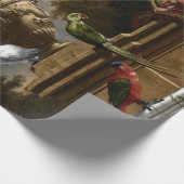 Melchior d'Hondecoeter The Menagerie Cadeaupapier (Hoek)