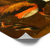Melchior d'Hondecoeter - Vogels in een park Poster (Hoek)