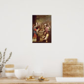 Melchizedek Offering Bread and Wine Poster (Keuken)