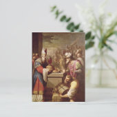 Melchizedek Offering Brood en wijn Briefkaart (Staand voorkant)