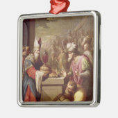 Melchizedek Offering Brood en wijn Metalen Ornament (Links)