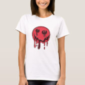 Melding Dark Smiley T-shirt (Voorkant)
