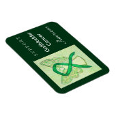 Melding galblaaskanker Ribbon Angel Magnets Magneet (Rechterzijde)