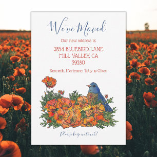 Melding nieuw Bluebird-adres