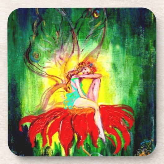 MELDING OP DE RODE STROOMGeel Onderzetter (Voorkant)