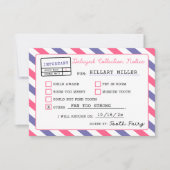 Melding tandenfee-vertraging afdrukbaar kaart (Voorkant)