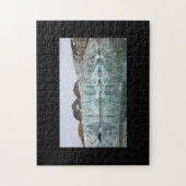 Melding van Apusiaajik Glacier in Groenland Legpuzzel (Verticaal)