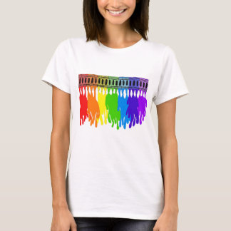 Melding van Crayon Art Draag T-shirt