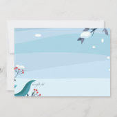 Melding van de uitnodiging voor de geboorte van Sn (Achterkant)