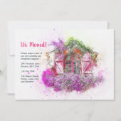 Melding van raamplanten aankondiging (Voorkant)