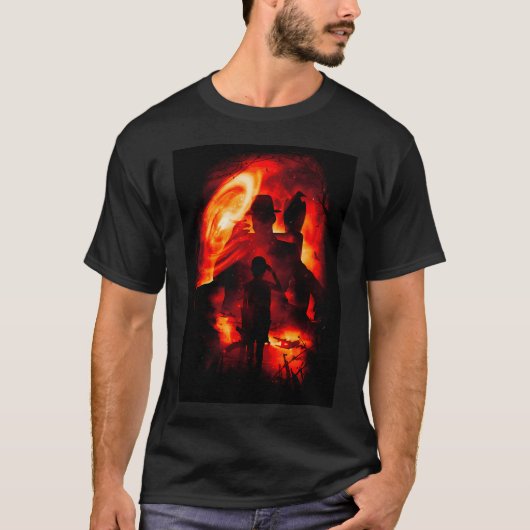 Melding voor Dienst T-shirt (Voorkant)