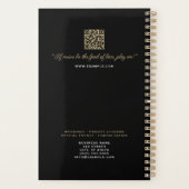 Melding witwasgoed, zwart klasje planner (Achterkant)