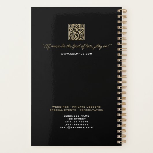 Melding witwasgoed, zwart klasje planner (Achterkant)