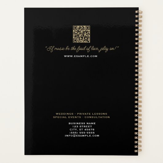 Melding witwasgoed, zwart klasje planner (Achterkant)