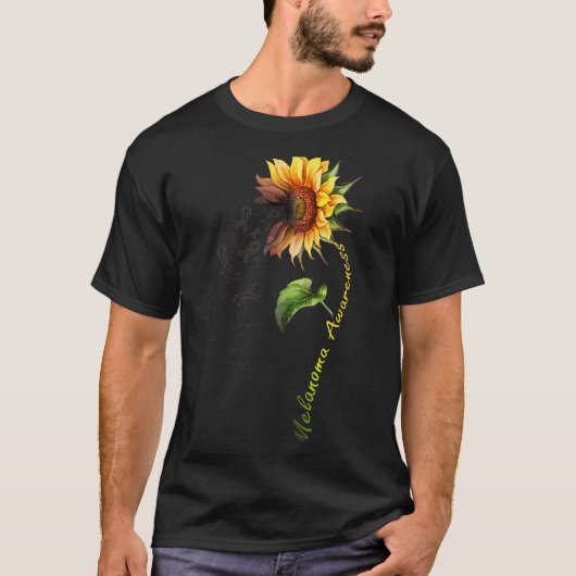 Meldingsbewustzijn Zonnebloem T-shirt (Voorkant)