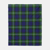 Meldrum Forbes Plaid Fleece Deken (Voorkant)