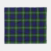 Meldrum Forbes Plaid Fleece Deken (Voorkant (Horizontaal))