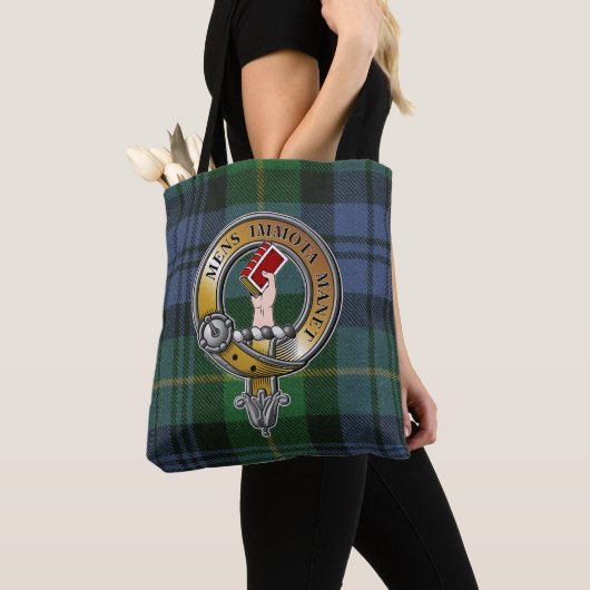 Meldrum Tartan & Badge Tote Bag (Dichtbij)